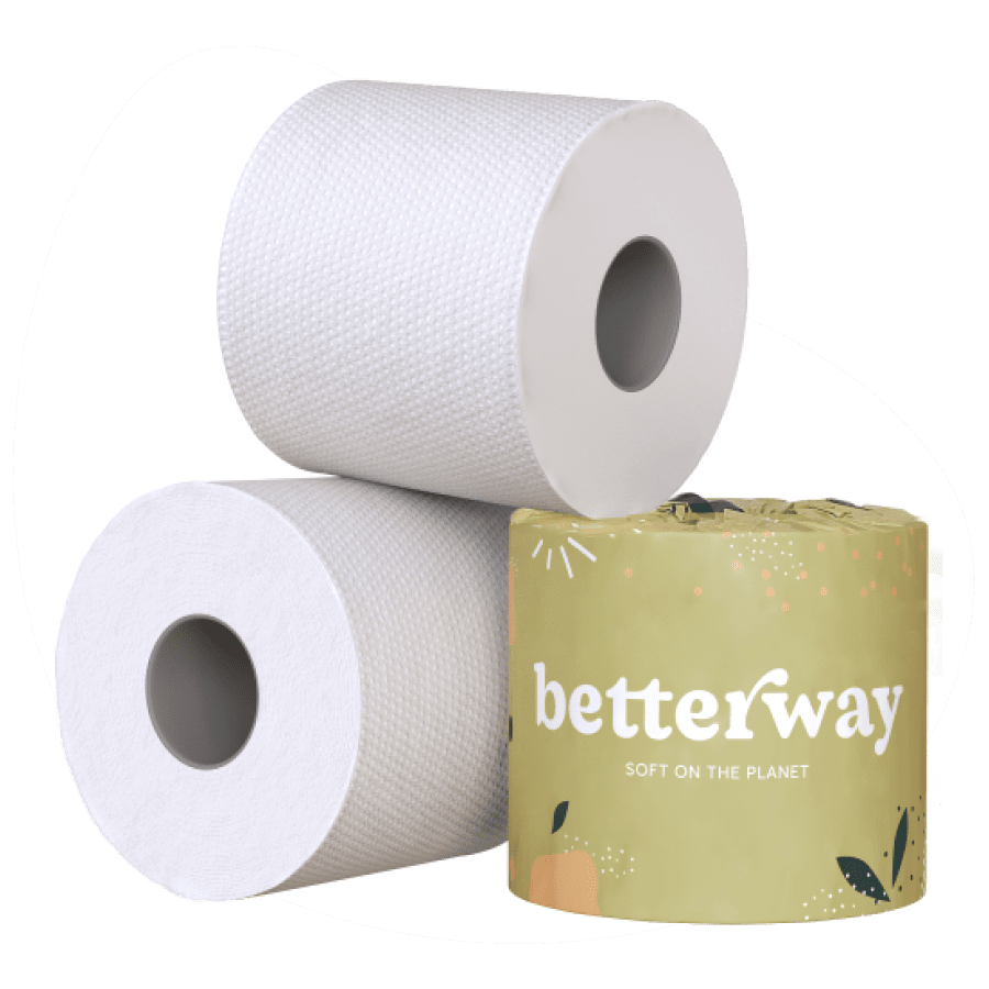 Toilet Paper - 12 Rolls, 100% Bamboo, 3 Ply